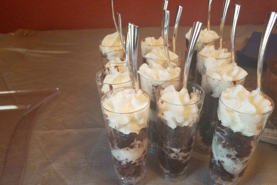 Brownie parfaits