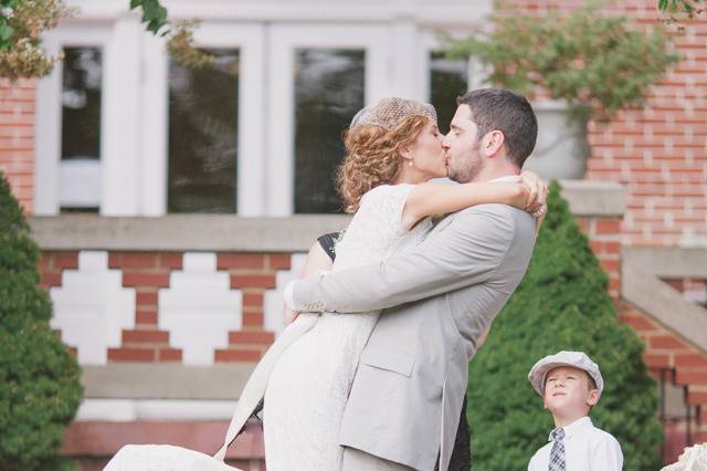 Couple kissing