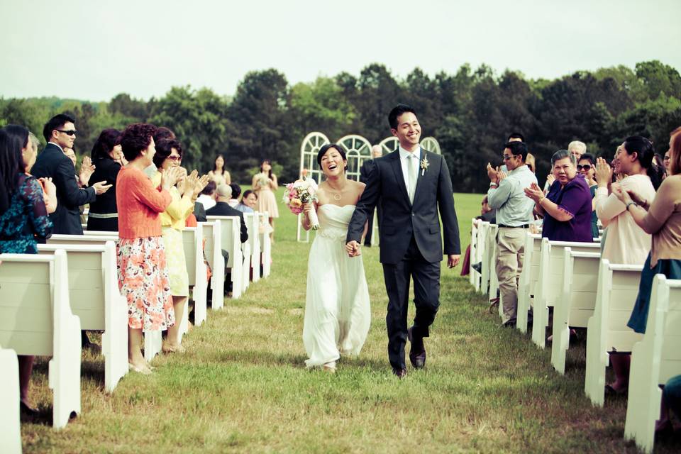 Wedding on the Polo Field