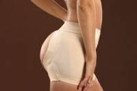 This garment helps reshape your buttocks to a firm and youthful appearance. Designed with a soft sturdy fabric and double reinforced elastic band that lifts and supports. This shaper was designed to help increase, decrease, and equalize your buttocks by helping to eliminate any irregularities in your legs and hips. This reshaper helps reduce the fatty tissue in the hip area or transform it to the buttocks area through continual use.