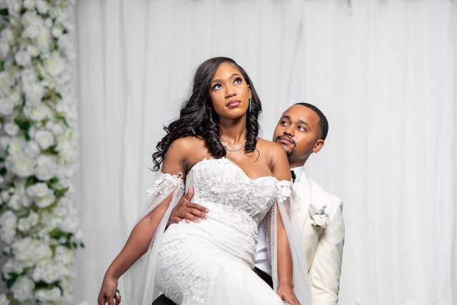 Bride and Groom in Ann Hall