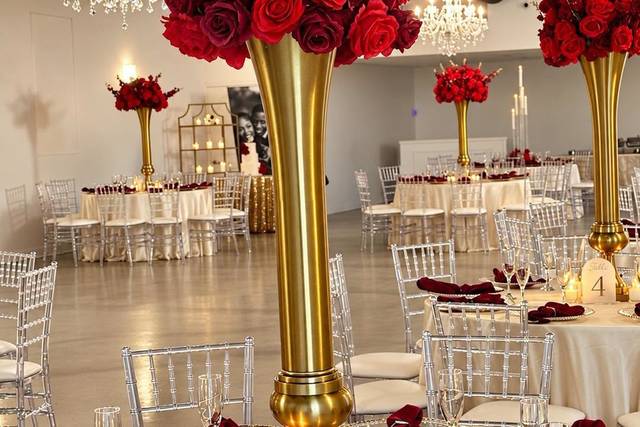 Red Rose Wedding Reception