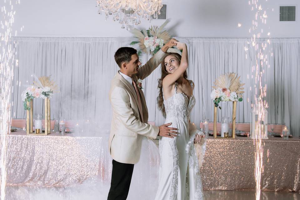 1st Dance with Fireworks