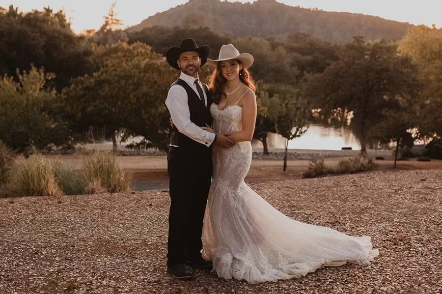 Bride and groom