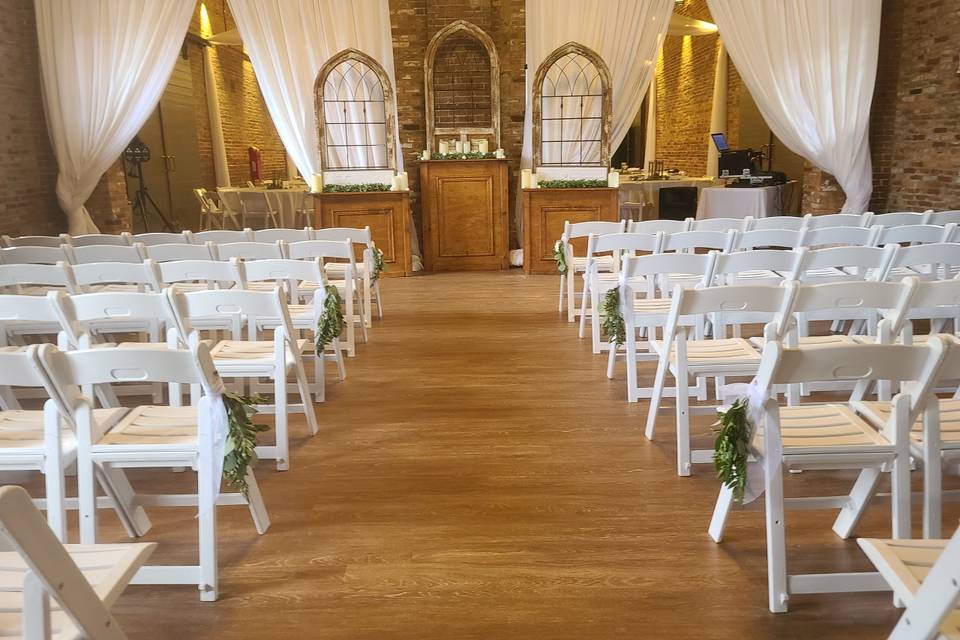 Ceremony Set Up