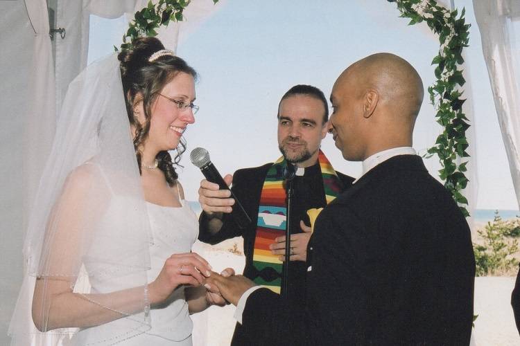 Exchanging vows