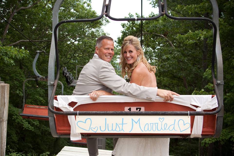 Just married