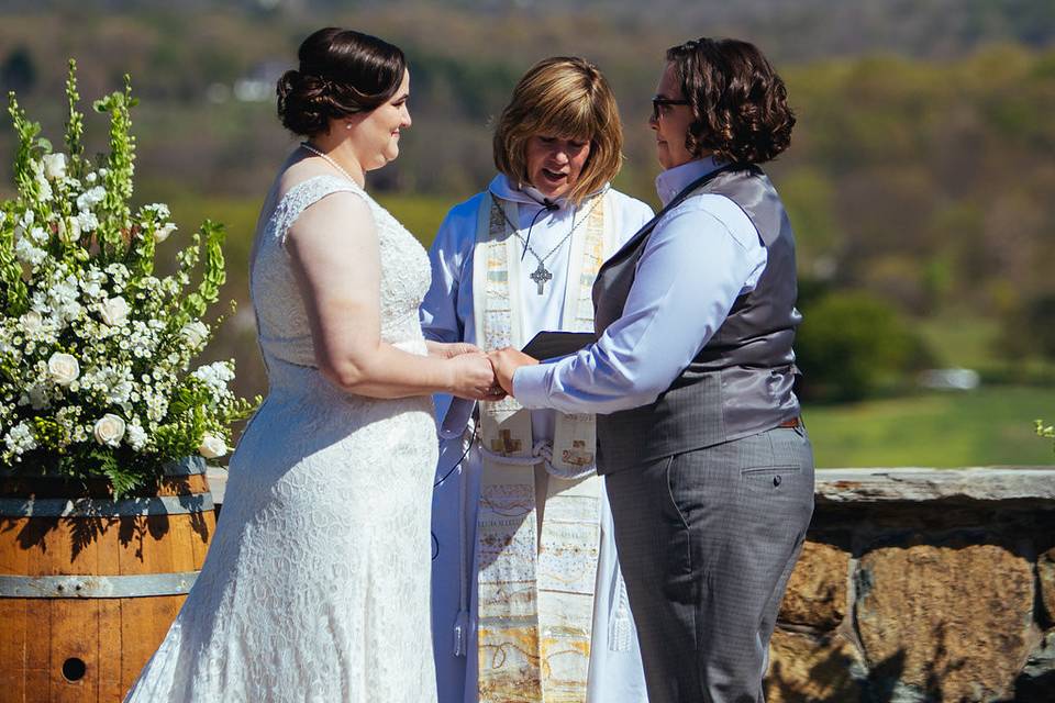 Bluemont Vineyard Ceremony