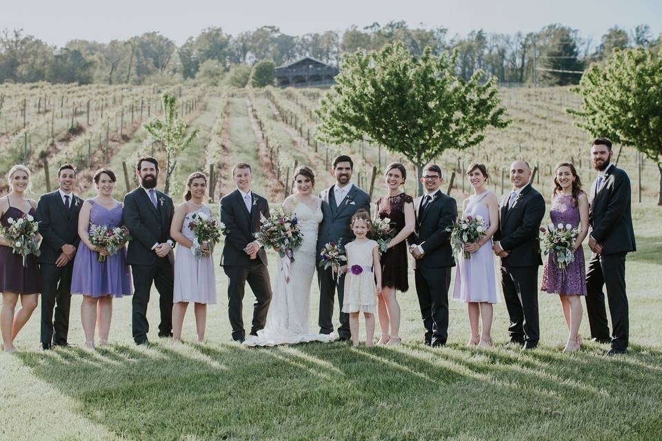 Bluemont Vineyard Wedding