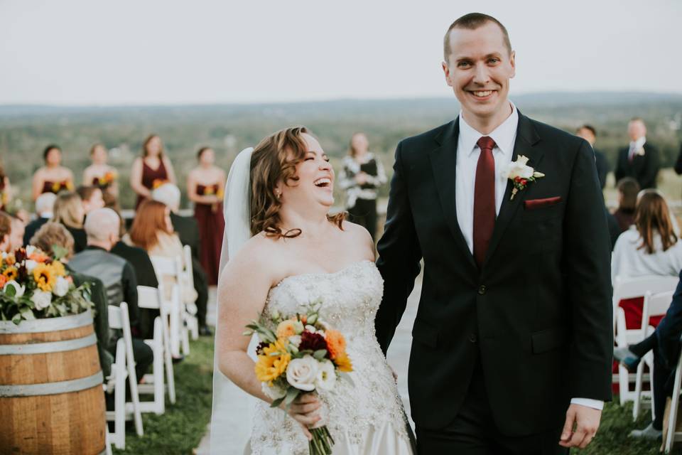 Bluemont Vineyard Ceremony