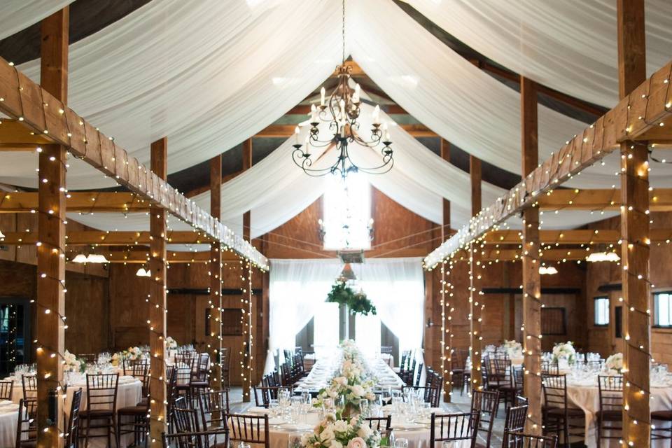 Reception tables