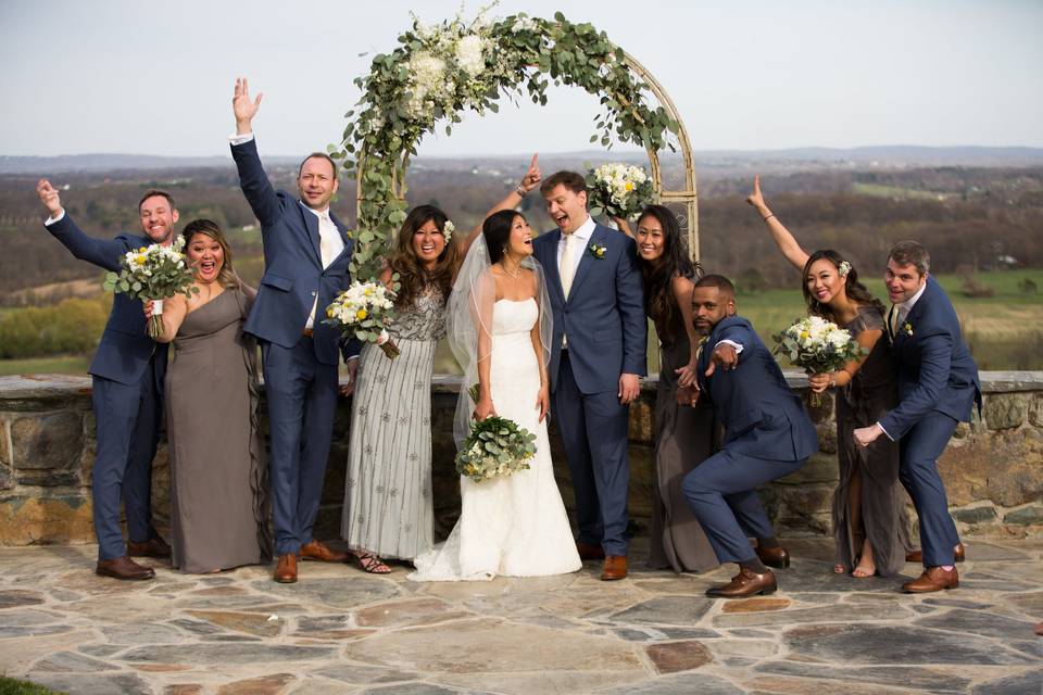 Outdoor Ceremony Portrait