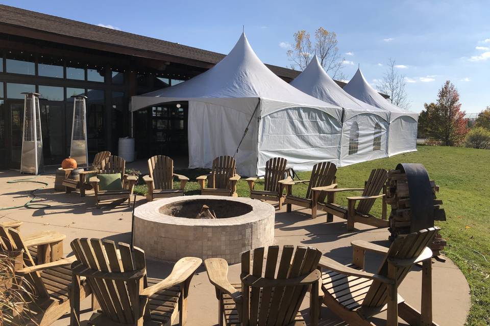 Tent over Patio