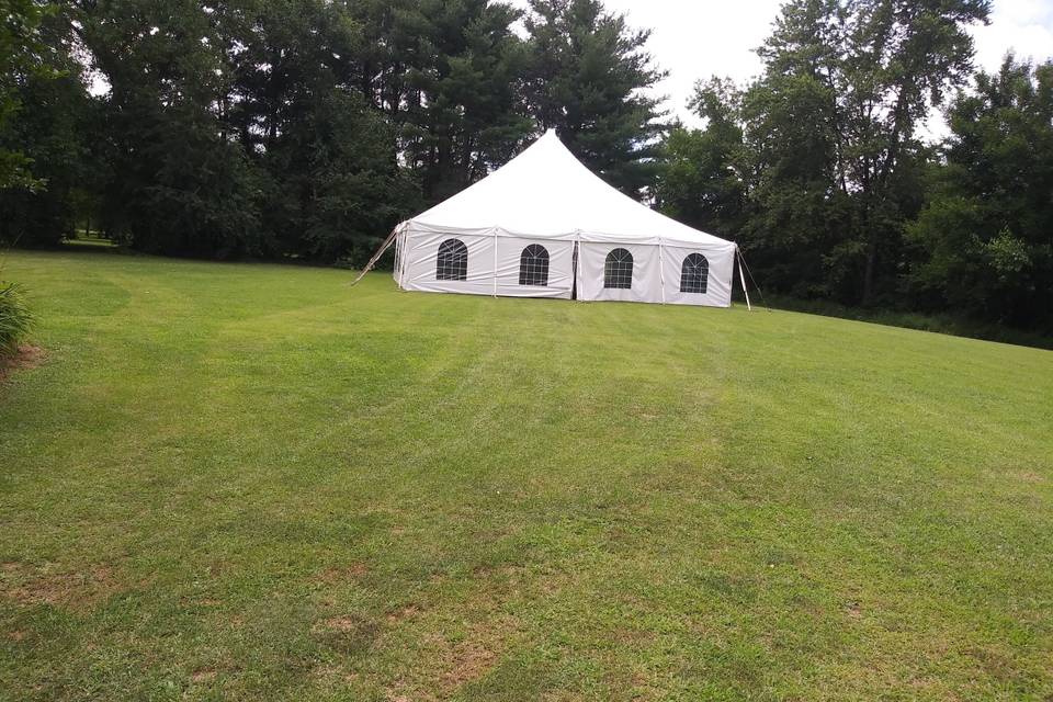 Tent With Window Sidewall