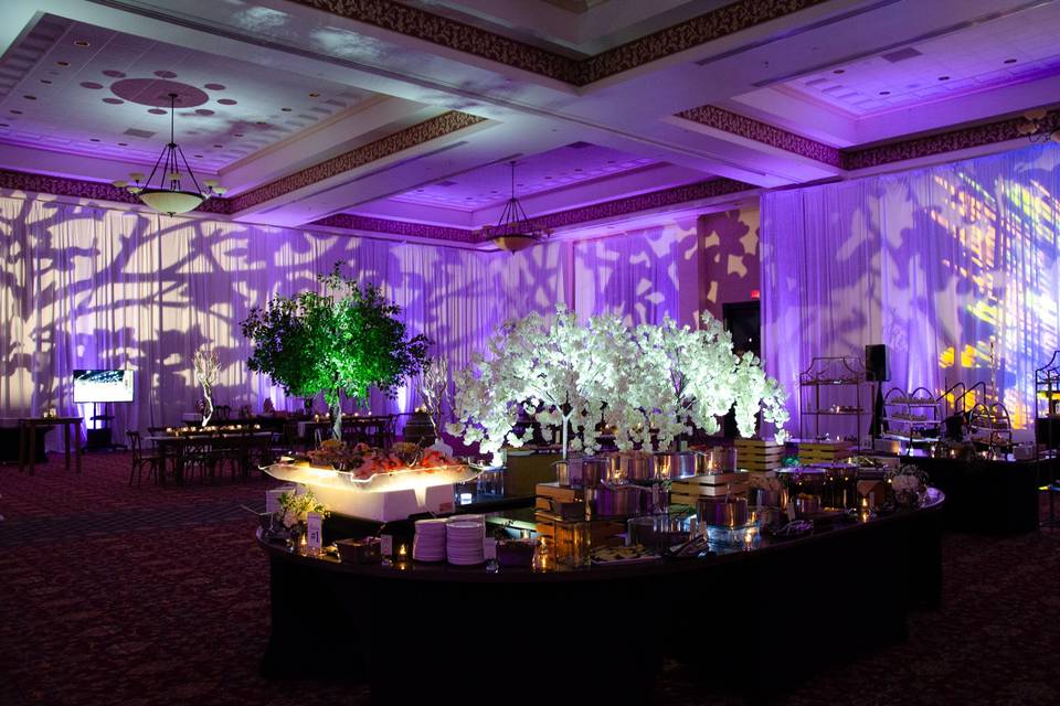 Gobo Projection on Walls