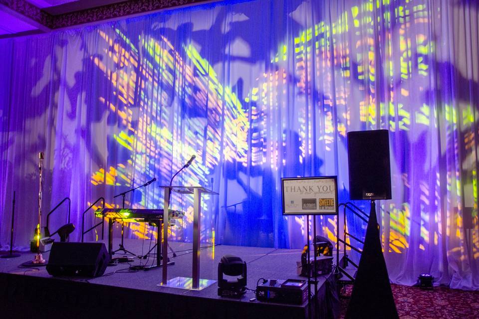 Stage Backdrop Lighitng