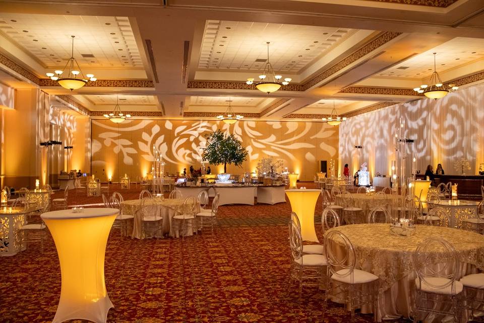 Gobo Projection on Walls