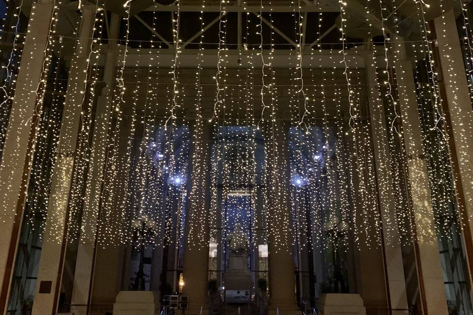 Drop Curtain Lighting