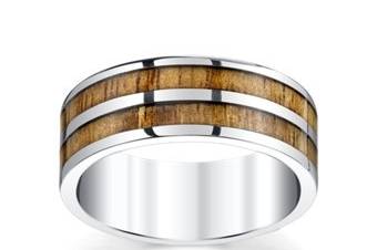 Wooden style ring
