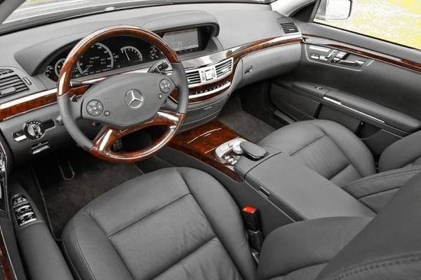 Mercedes interior