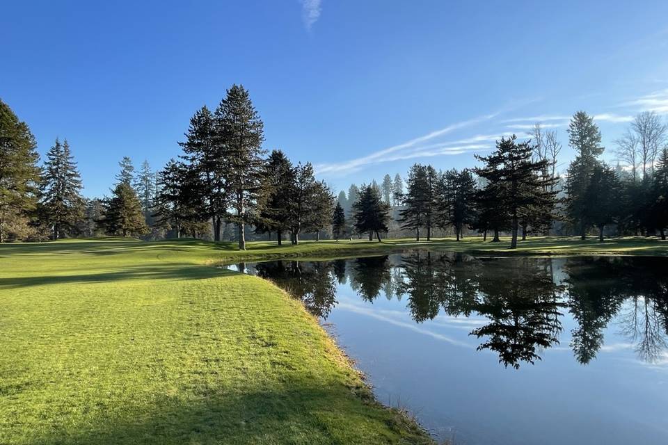 Golf course view