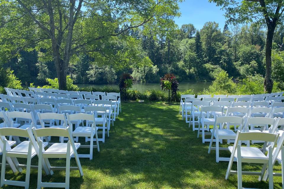 Wedding chairs outdoor