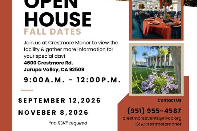 Fall Open House