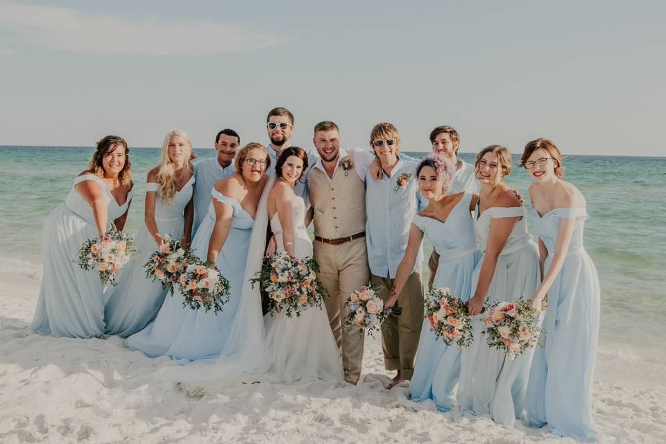 Celebrate on the beach!