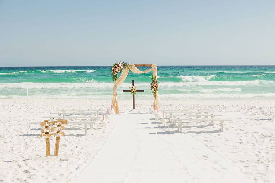 Destin Beach Ceremony