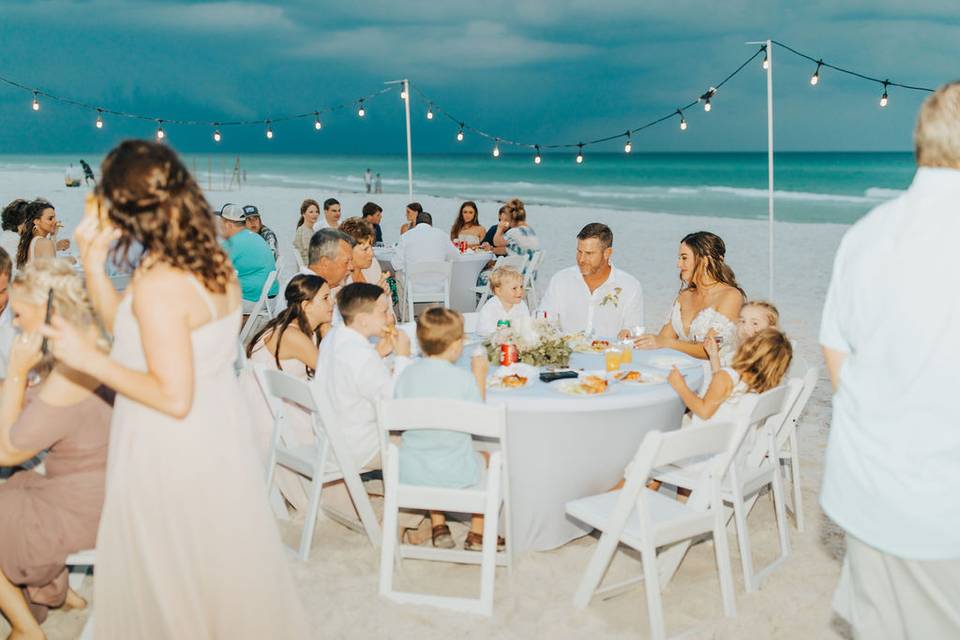 Destin Beach Reception