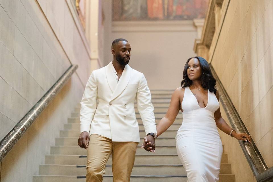 Boston Public Library Wedding