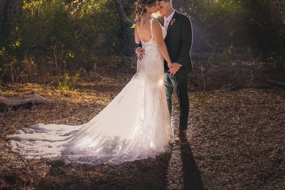 Backlit with flashes & sun