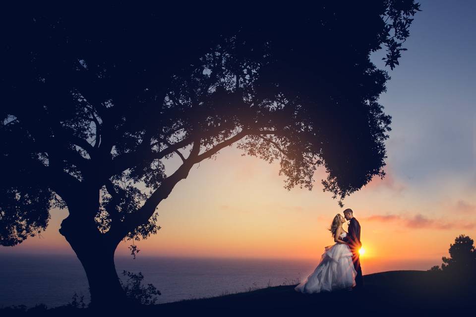 Cliffside wedding