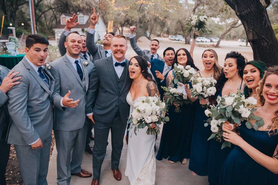 After ceremony celebration