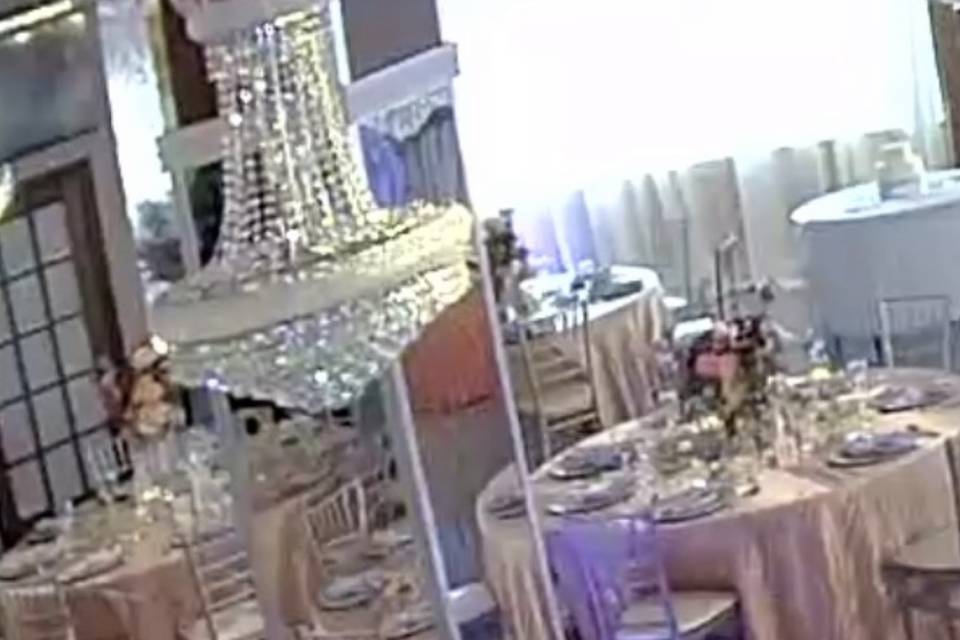 Elegant reception room