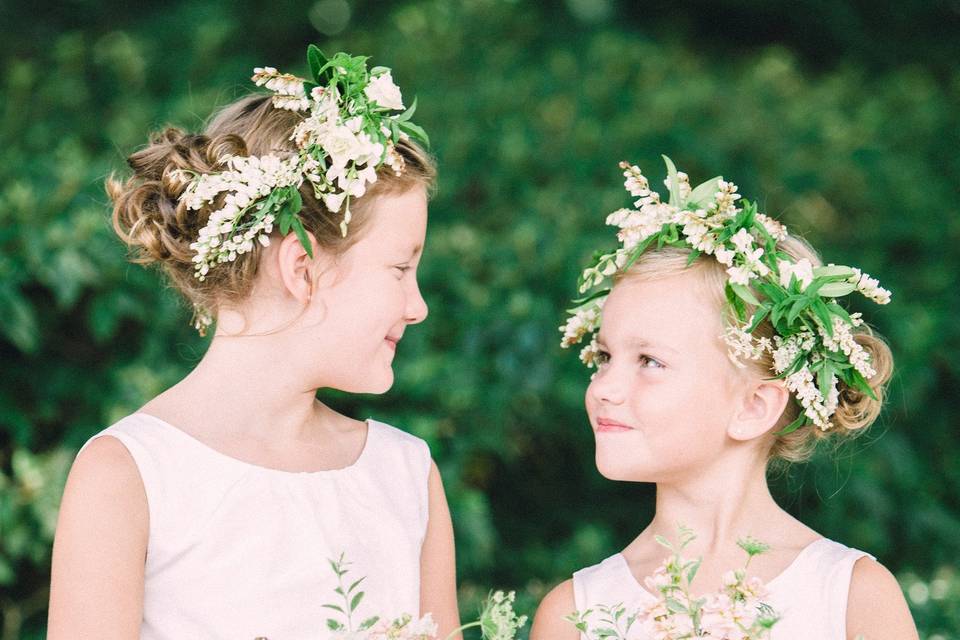 Kids at the wedding