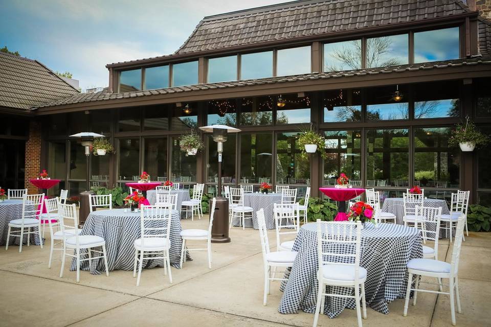 Outdoor table seting