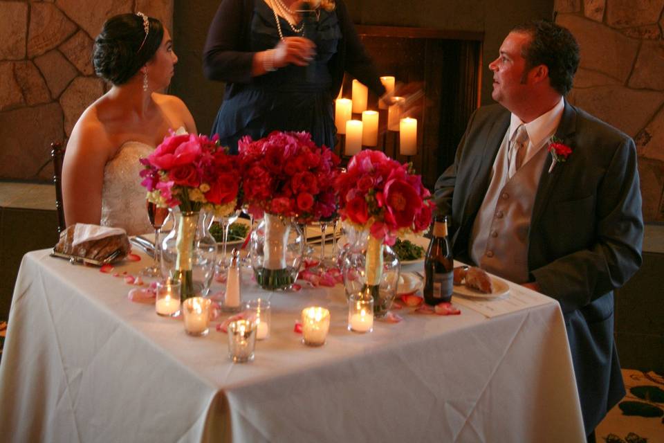 Sweetheart table