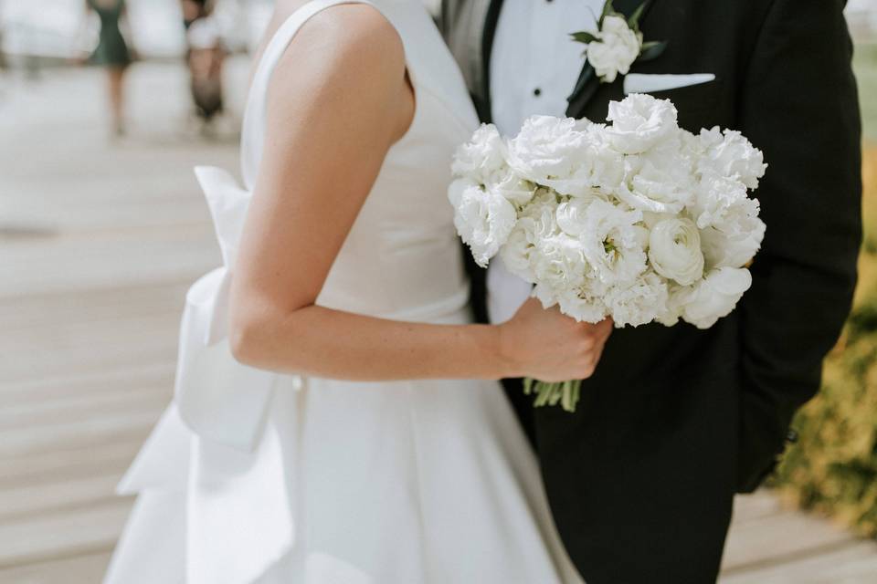 All-White Bouquet
