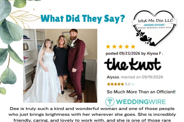 Alyssa & Zach - 5 Star Review