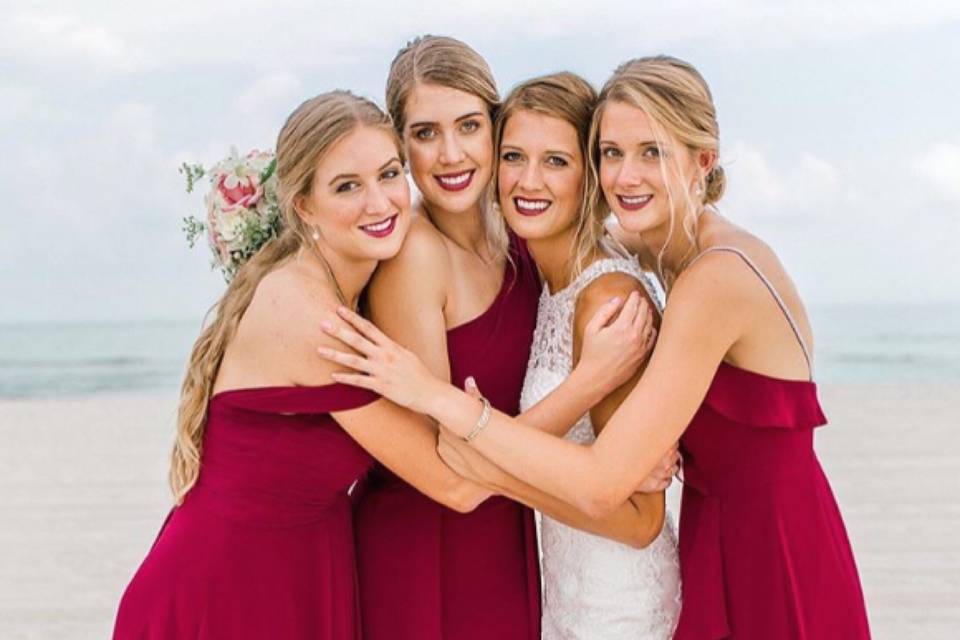 Alabama wedding makeup hair