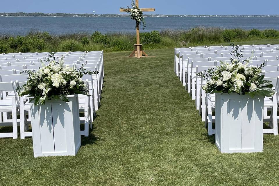 Ceremony With Cross