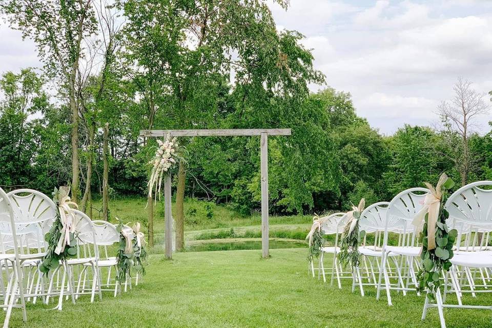 Outdoor ceremony