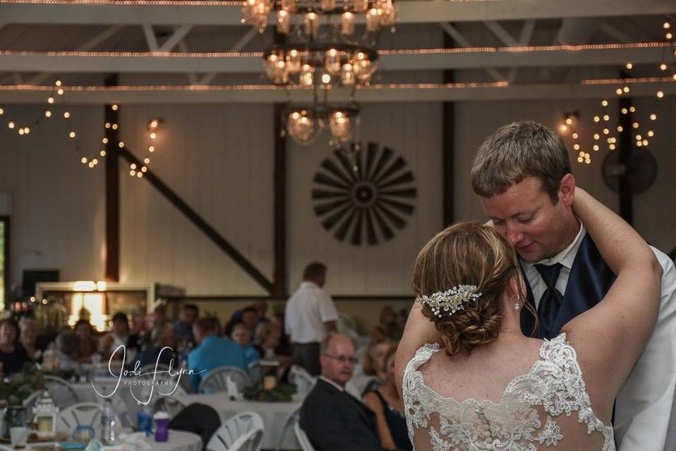 Reception in the shed