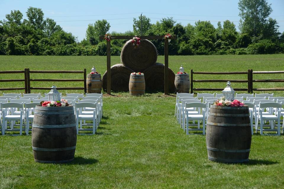 Wedding ceremony stage​