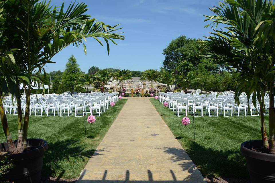 Wedding ceremony stage​