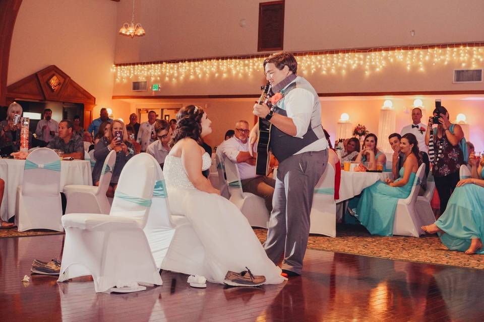 The wedding dance