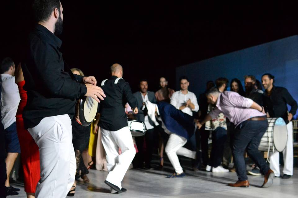Dabke dance in Greece
