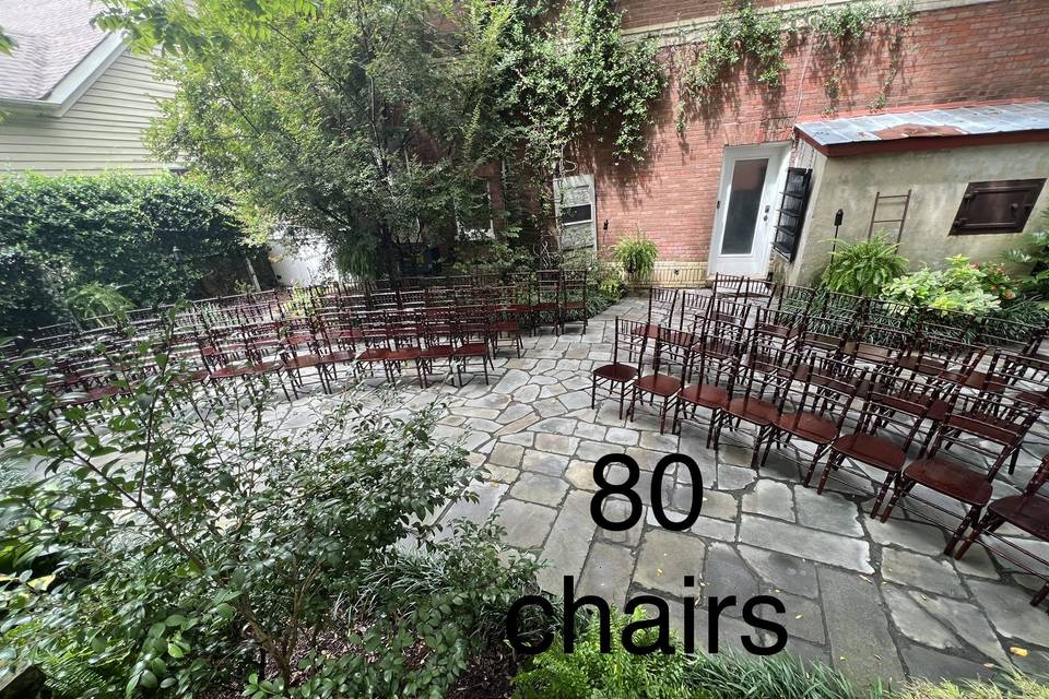 orchestra seating 80