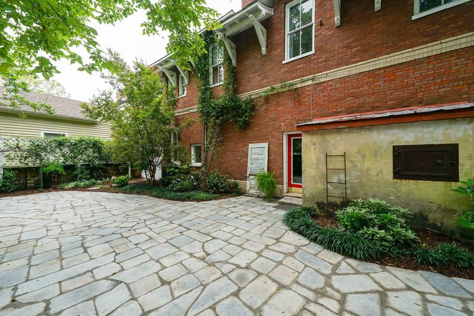 Station No 2 courtyard